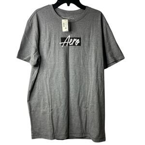Aeropostale Men's Aero Script Graphic Short Sleeves Tee‎ New Size Medium